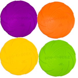 Kit 4 Acessórios Pet Frisbie 15m Super Divertido SORTIDO - Meu Pet